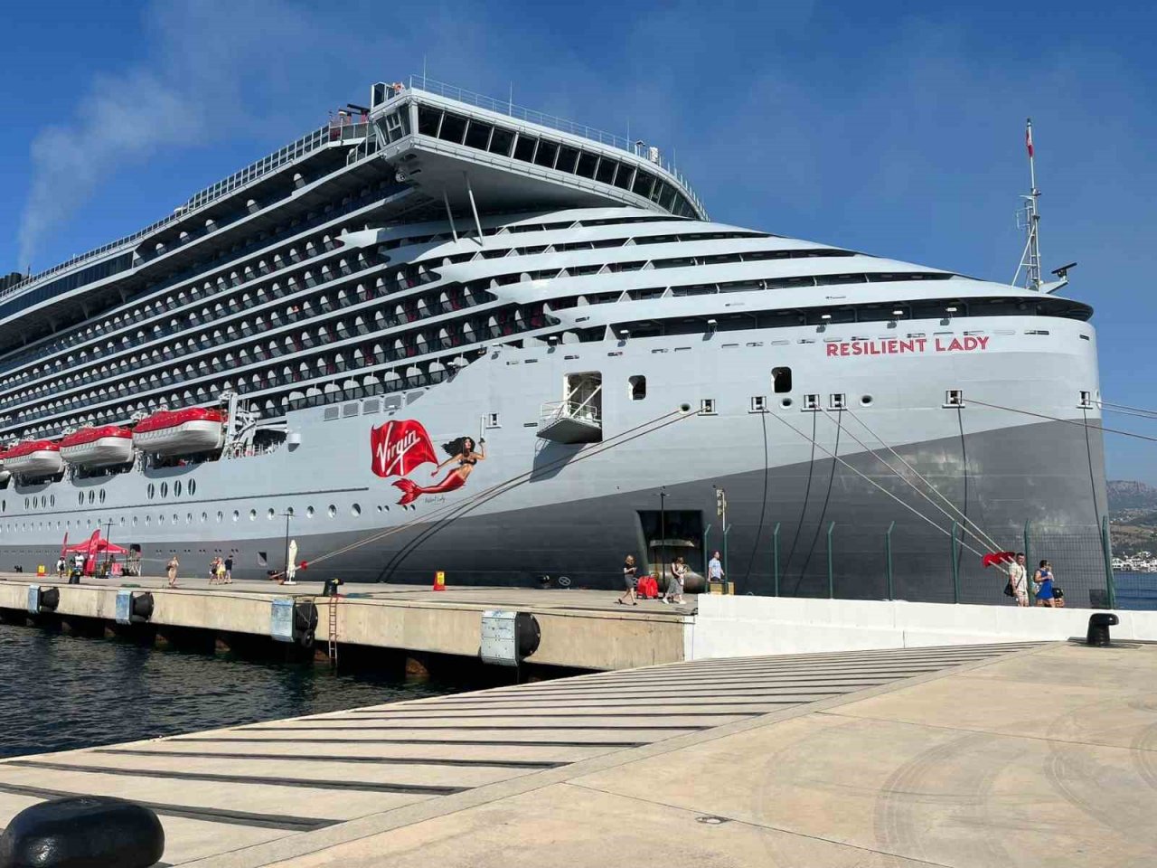 2 bin 60 yolcuyla Bodrum’a geldi