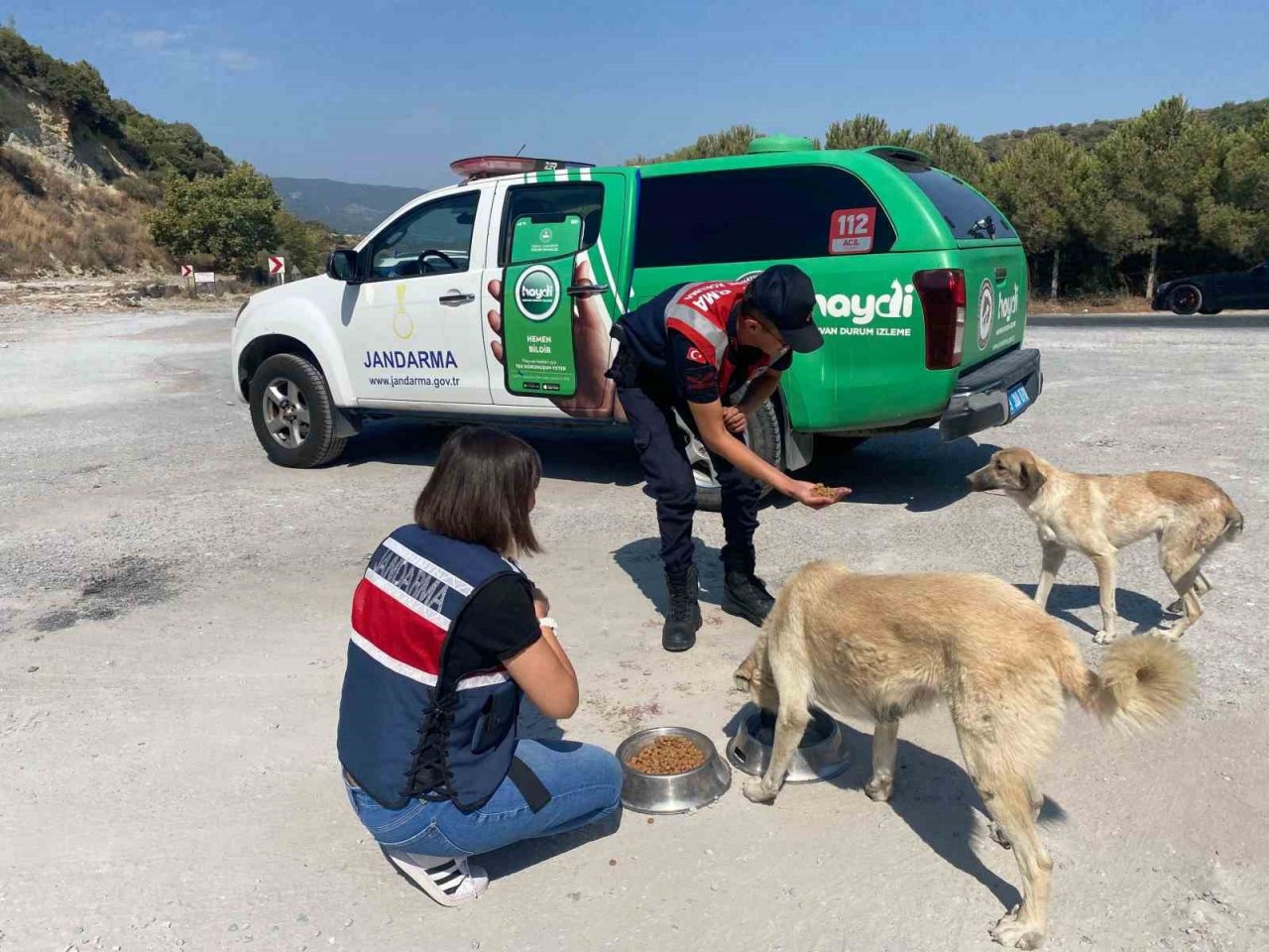 Milli Park’ta ziyaretçiler orman yangınlarına karşı bilgilendirildi