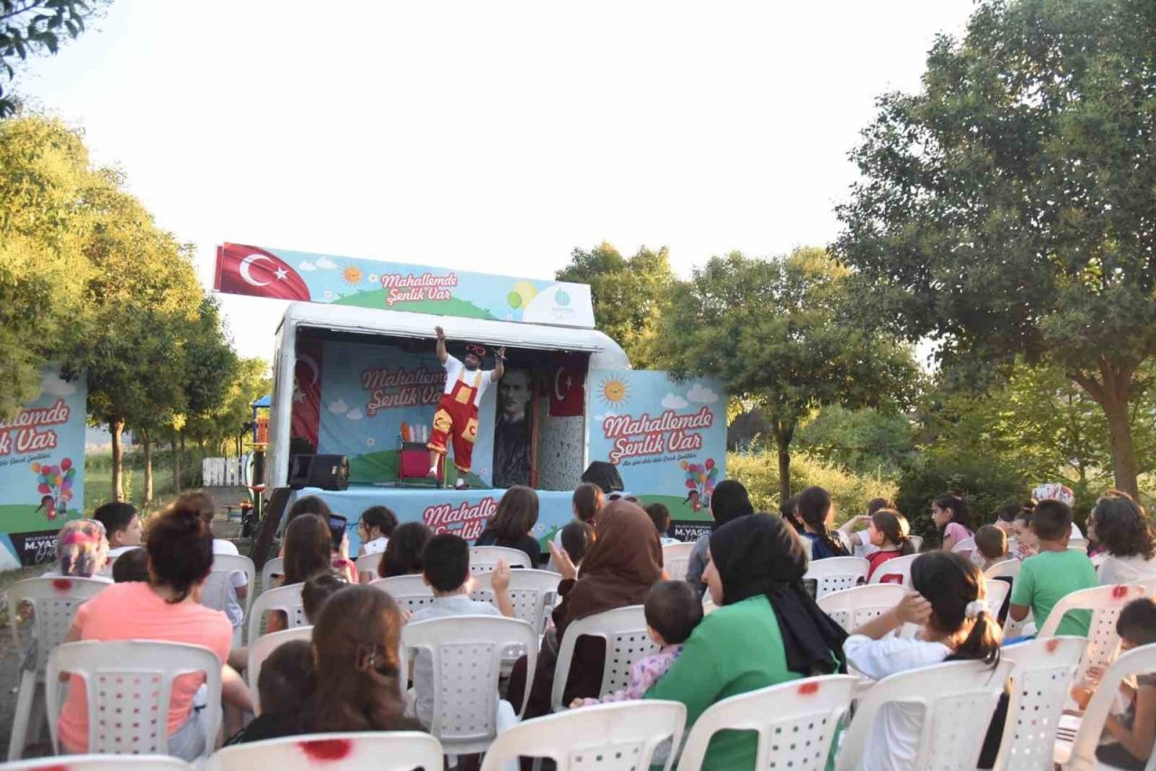 Eğlence çocukların ayağına geliyor