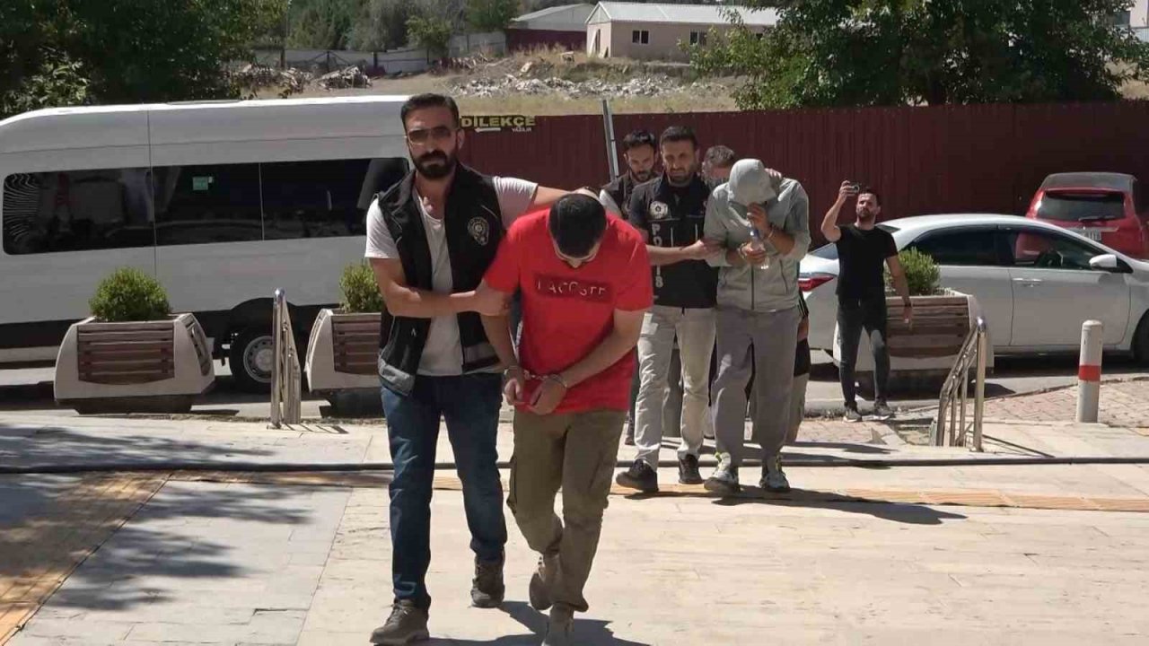 Elazığ’da uyuşturucu operasyonu: 6 gözaltı