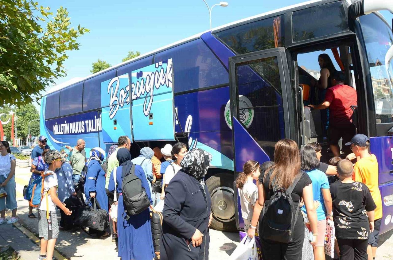 Bozüyük Belediyesi’nden destek