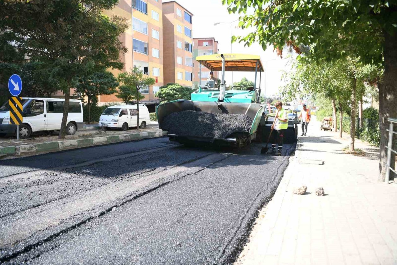 Çayırova’da 6 mahallede 15 bin ton asfalt serilimi yapılacak