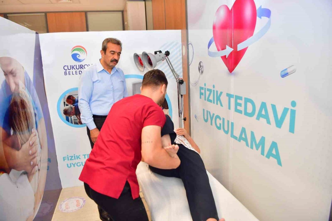 Çukurova’da ücretsiz fizik tedavi hizmeti