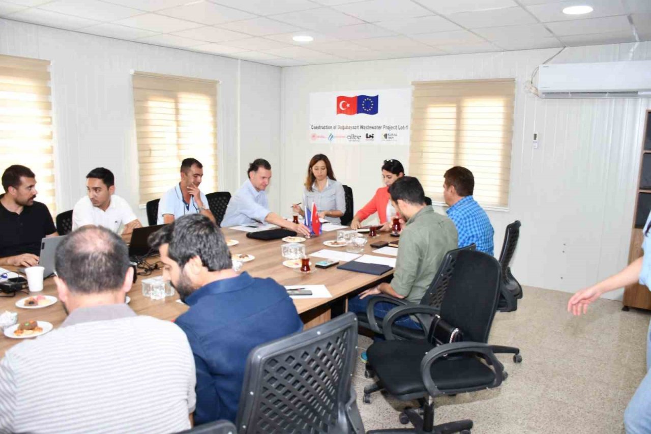 Doğubayazıt’ta arıtılan kirli su tarım faaliyetlerinde kullanılacak