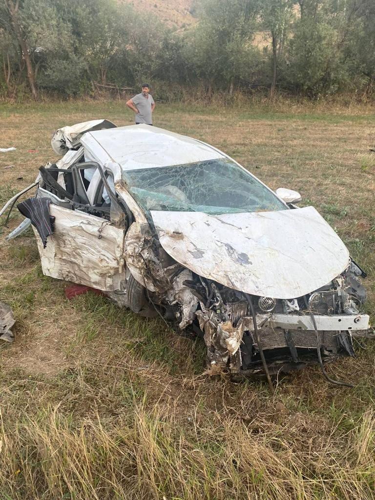 Gümüşhane’de trafik kazası: 2’si ağır 7 yaralı