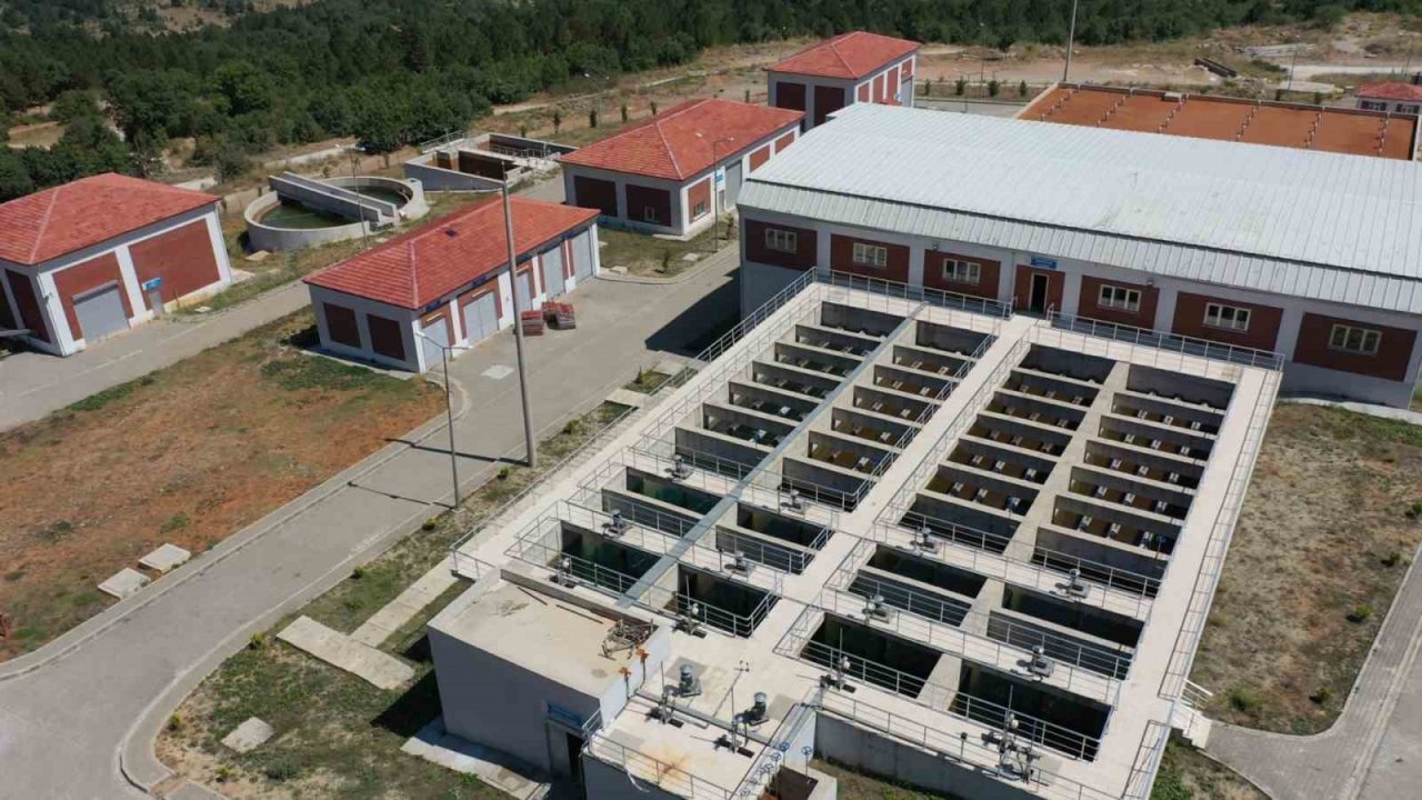 Safranbolu’daki su arıtma tesisinde 24 bin metreküp su arıtılıyor