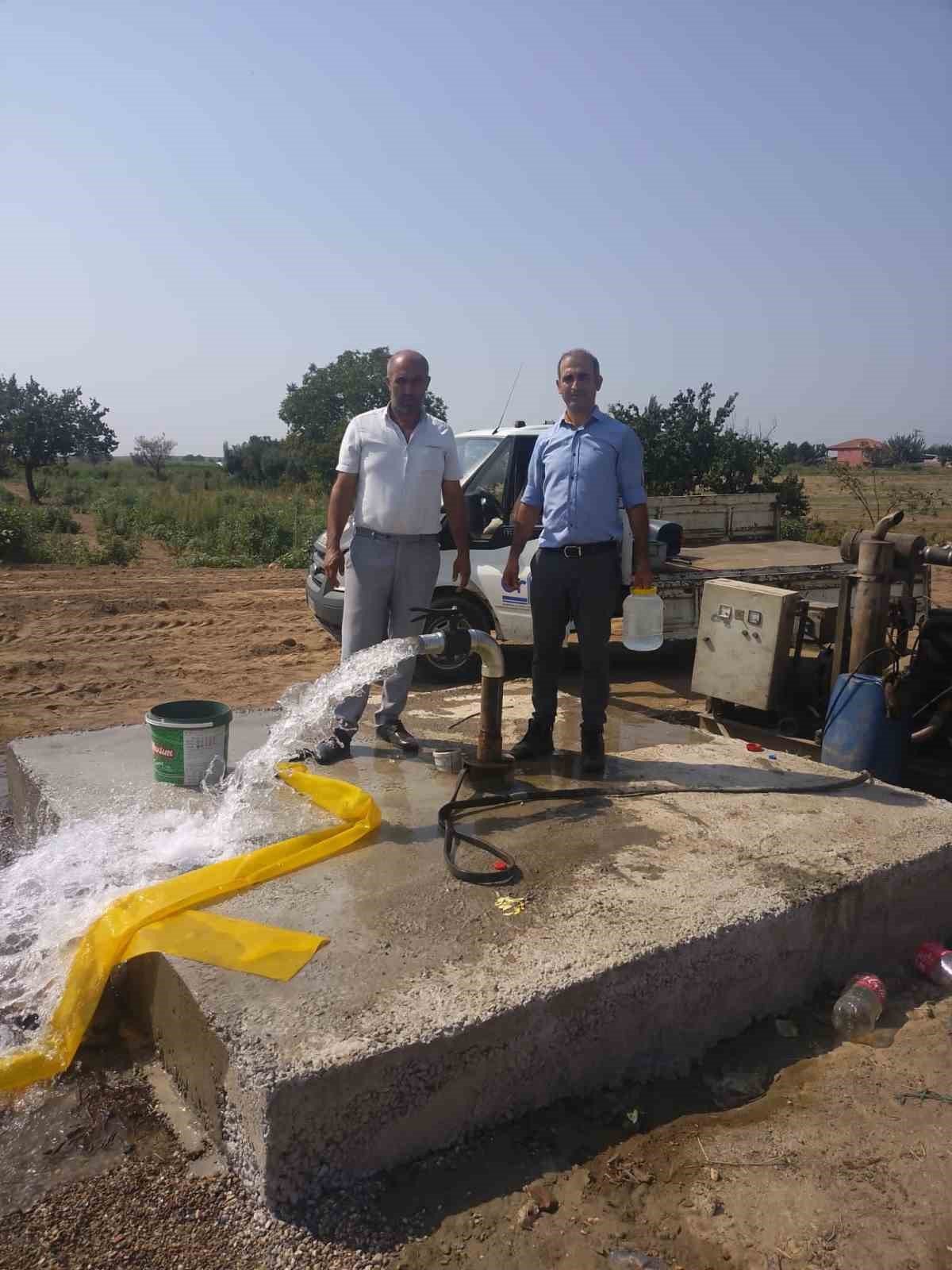 Mersinli Mahallesi’nde sondaj çalışmaları tamamlandı