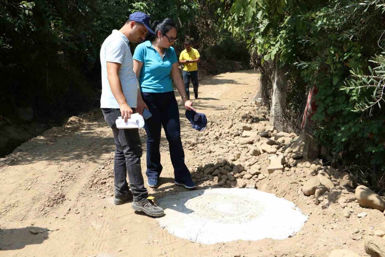 Salihli’nin Yenipazar Mahallesine kanalizasyon hattı
