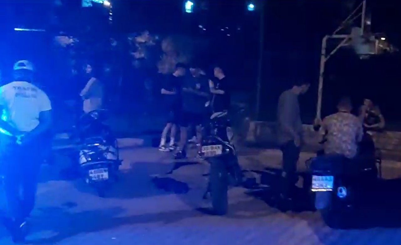 Marmaris’te polis ekipleri tehlikeli motosiklet kullananları affetmedi