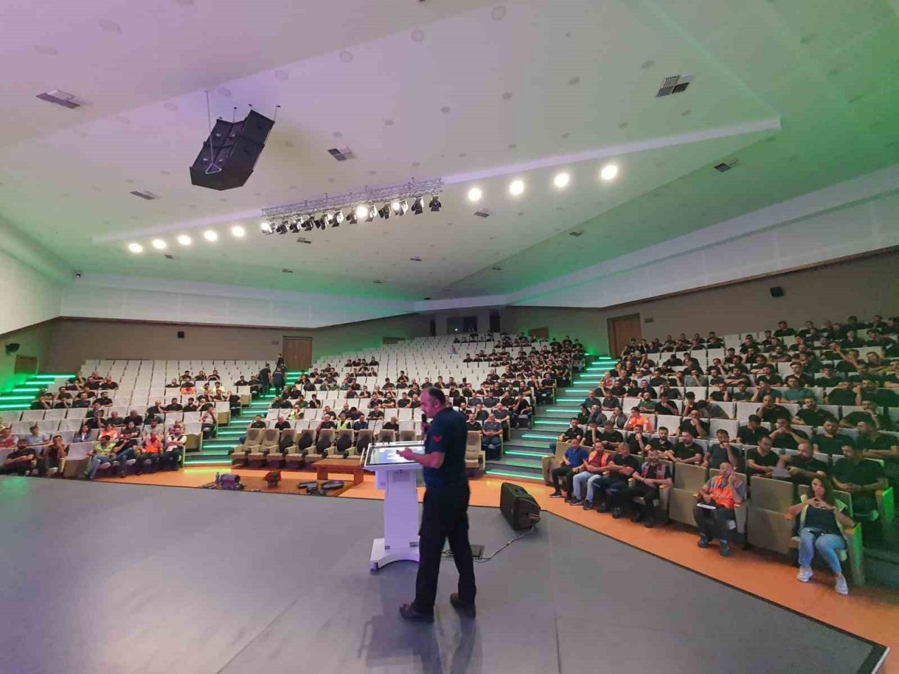 ESTAŞ çalışanlarına yangın eğitimi verildi