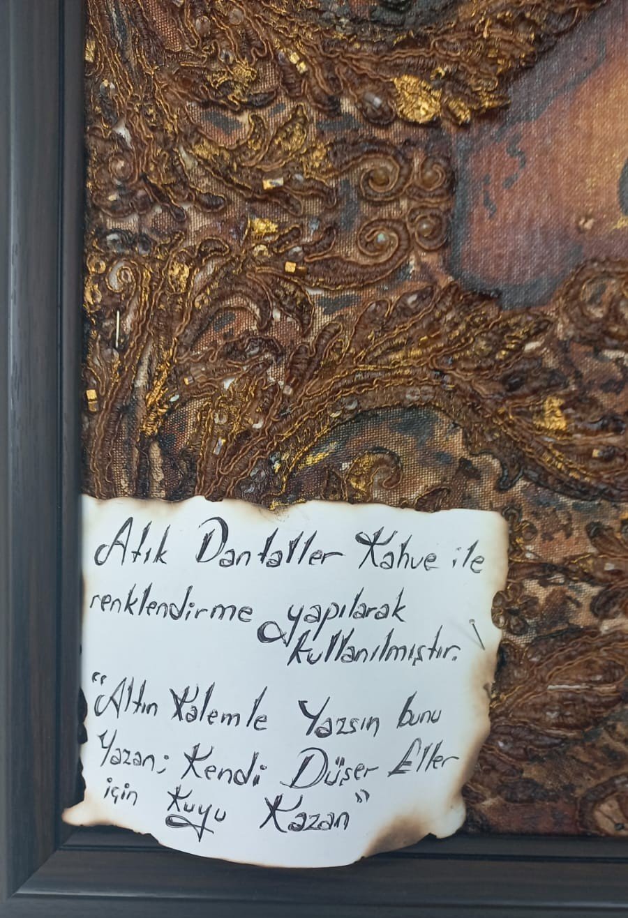 Beyoğlu’nda atık malzemeler sanata dönüşüyor