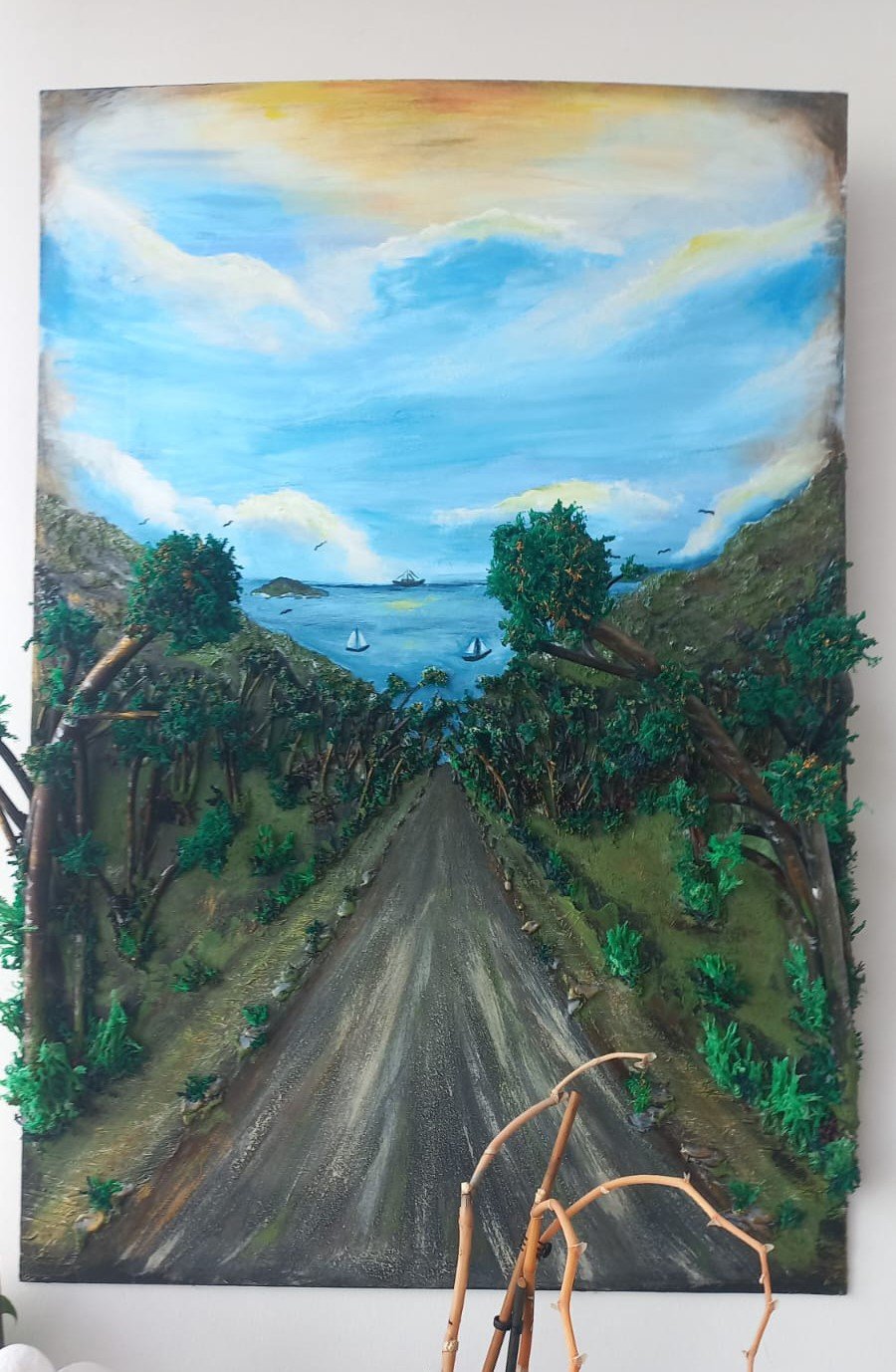 Beyoğlu’nda atık malzemeler sanata dönüşüyor