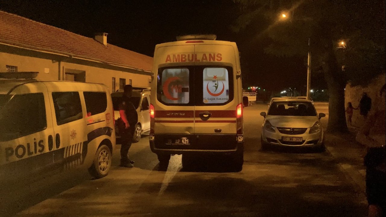 Burdur’da iki grup arasında çıkan kavgada 1 çocuk yaralandı