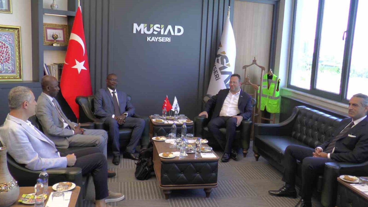 Afrikalı heyetten MÜSİAD Kayseri’ye ziyaret