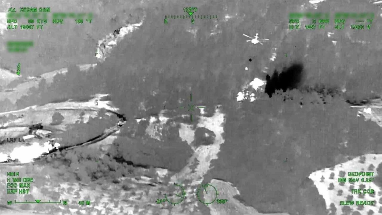 İHA’lar yangının ilk dakikalarından itibaren aralıksız görev yaptı