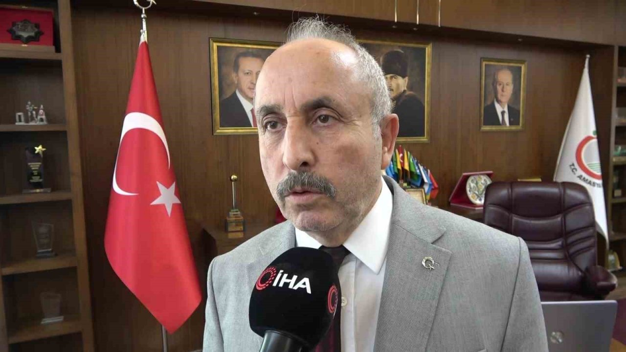 Başkan Çelik açıkladı: “Amasya Kalesi surları yangında zarar görmedi”