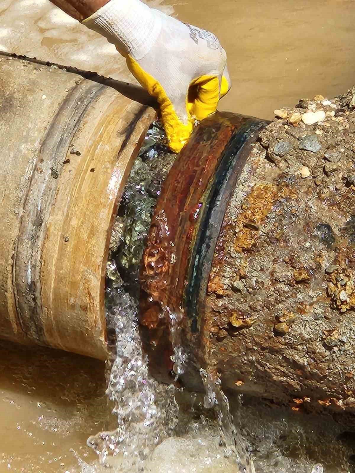 Elazığ’da izinsiz kazı, su kesintisine neden oldu