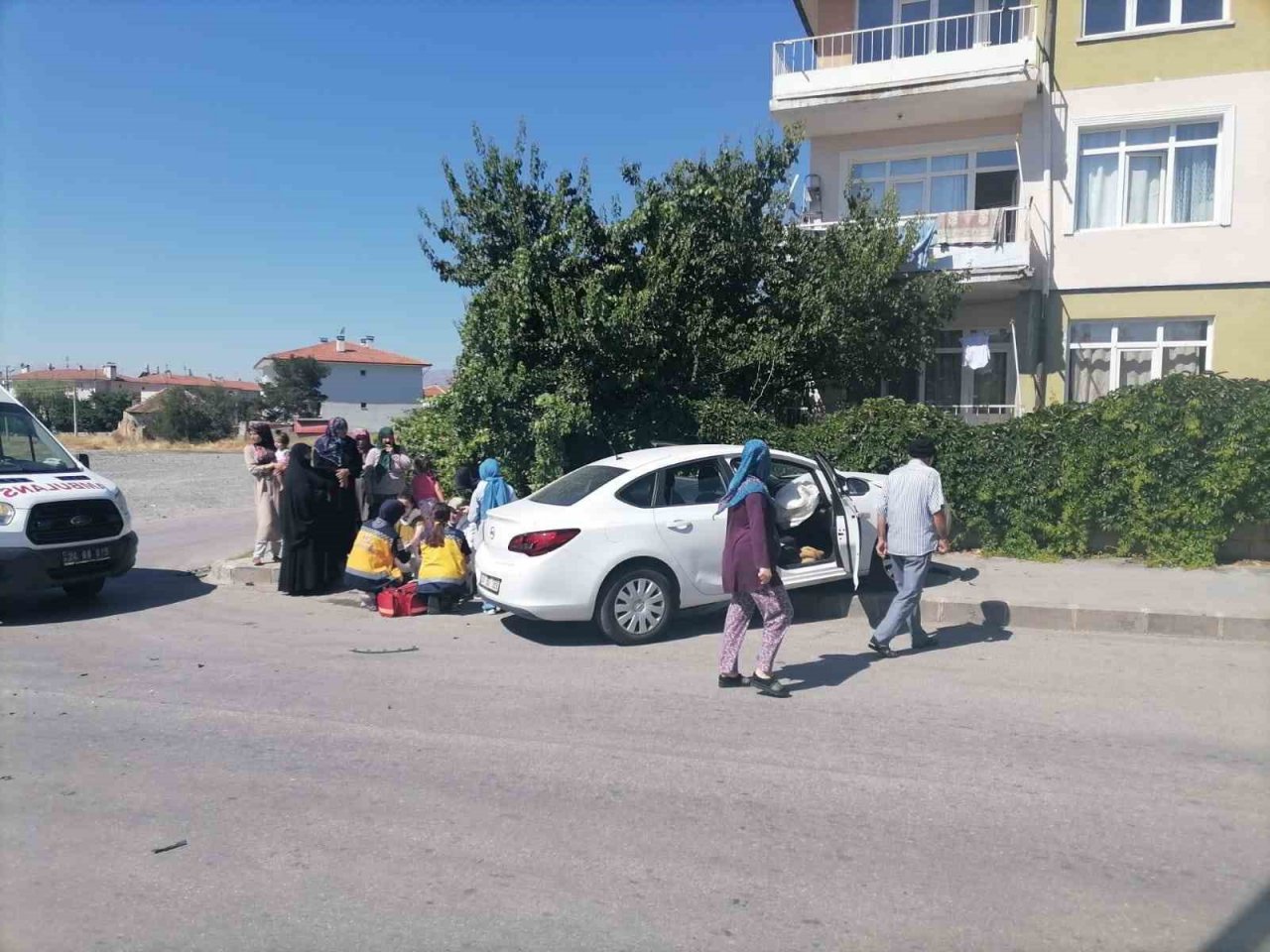 Erzincan’da trafik kazası: 3 yaralı