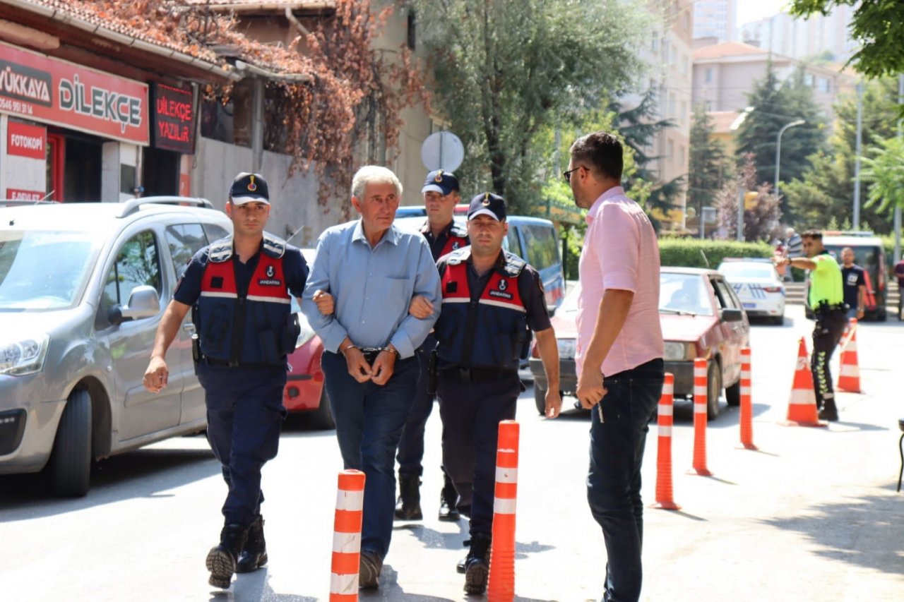 Orman yangınının çıkmasına sebep olan şahıs adliyeye sevk edildi