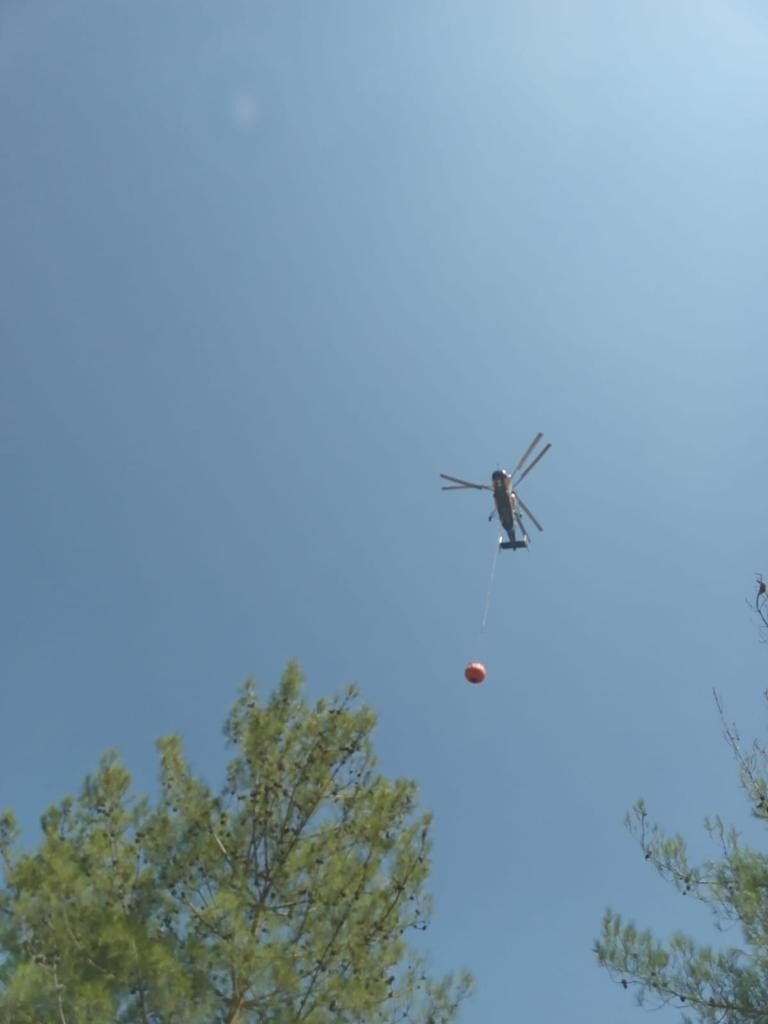 Hatay’da orman yangını büyümeden söndürüldü