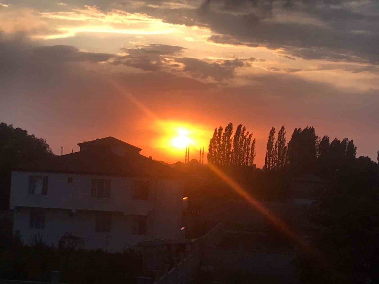 Iğdır’da gün batımı