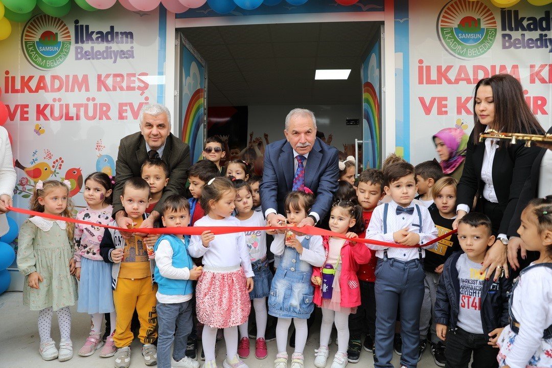 İlkadım’da her mahalleye bir kreş