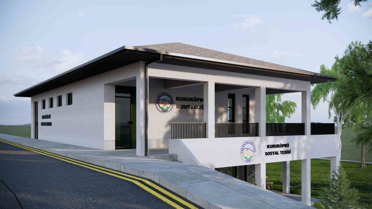 Kuruköprü’ye şık sosyal tesis