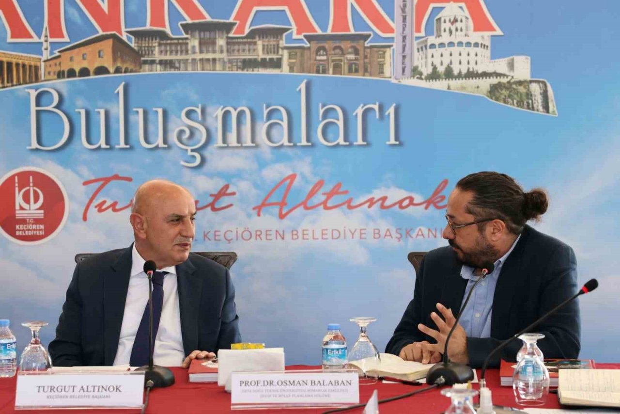 Keçiören’de Ankara’nın geleceği ve iklim değişikliği konuları masaya yatırıldı