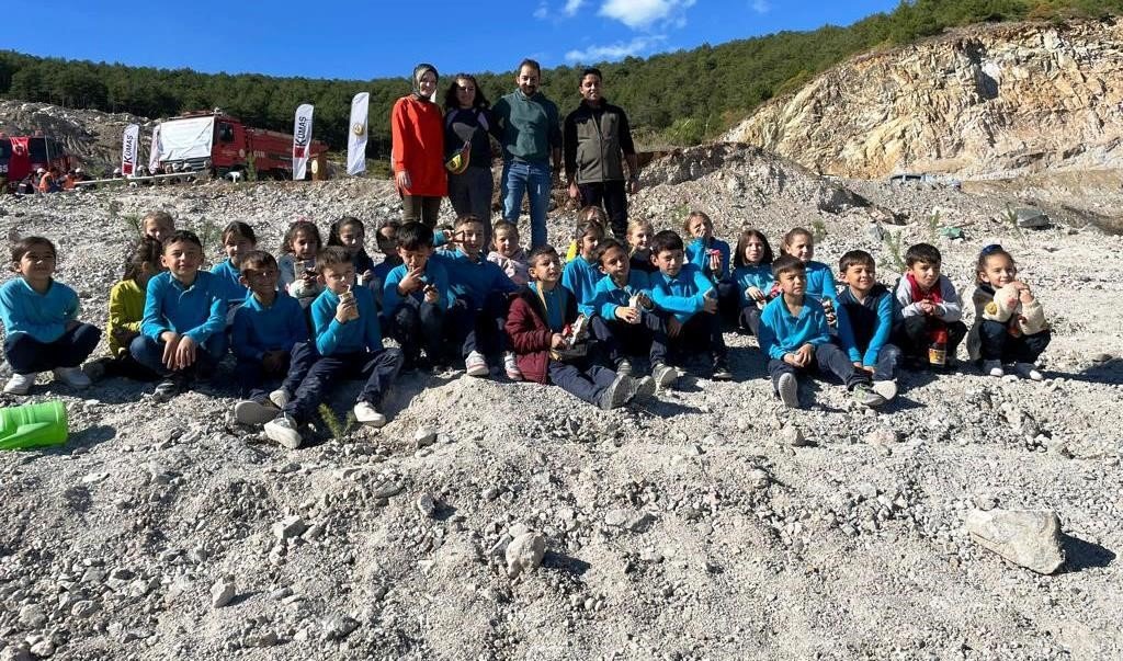 Kütahya’da maden sahaları yeniden yeşilleniyor