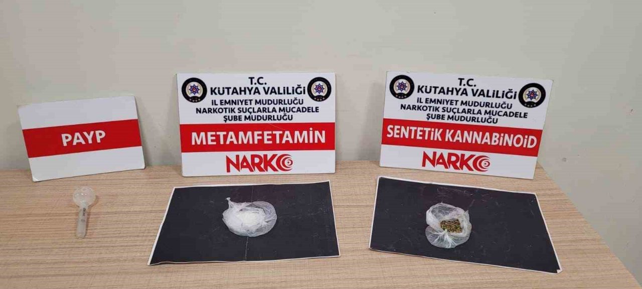 Kütahya’da narkotik operasyonlarında yakalanan 116 şahıstan 6’sı tutuklandı