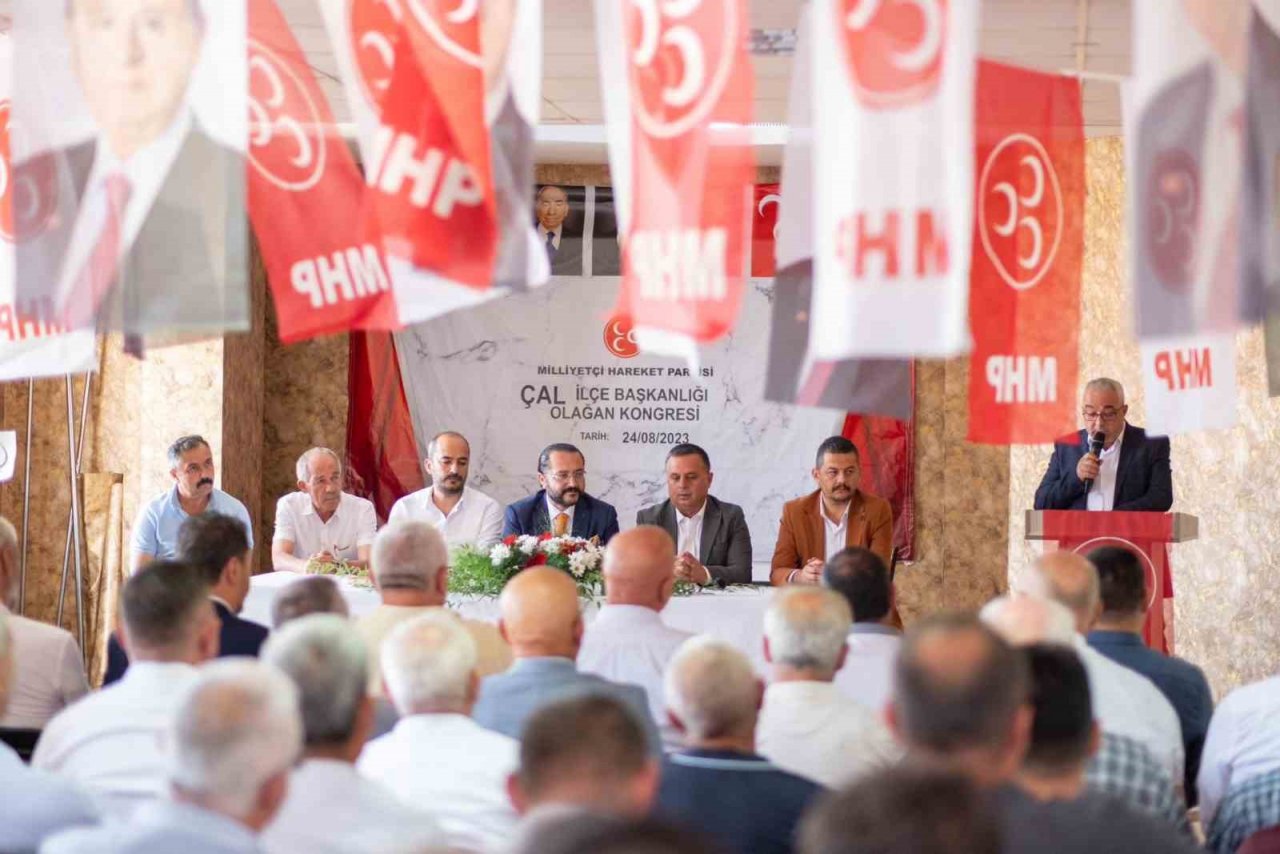MHP İl Başkanı Yılmaz; “Çal, MHP belediyeciliğinin başarı örneğidir”