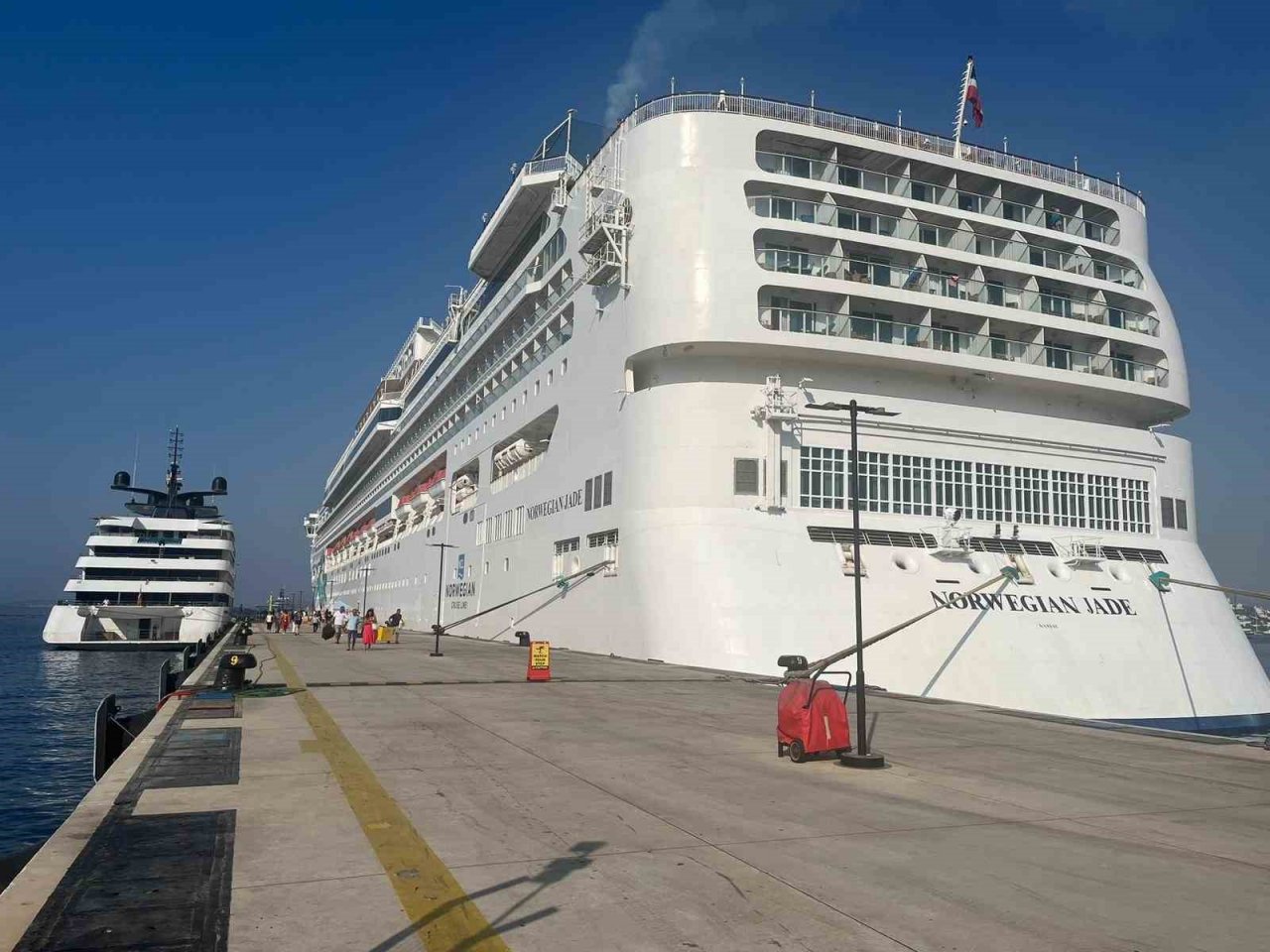 Bodrum’a 2 gemiyle 2 bin 231 yolcu geldi