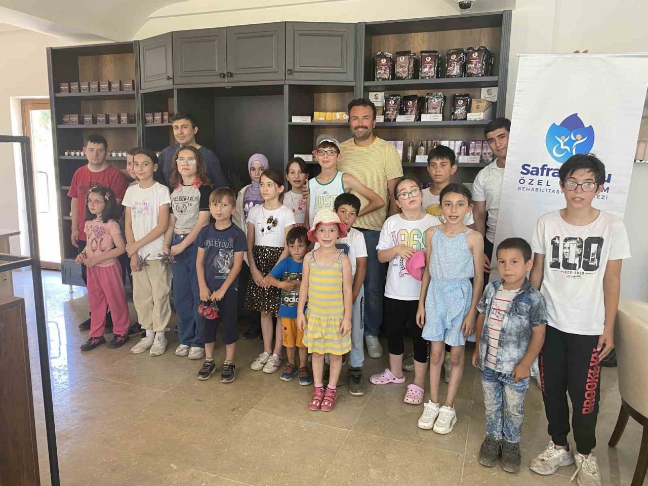 Özel gereksinimli çocukların Safranova keyfi