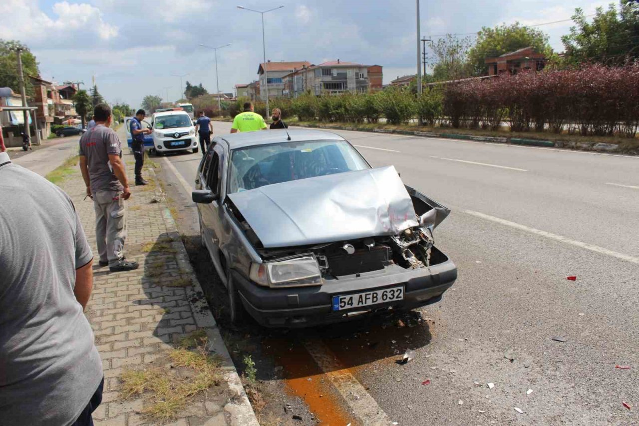 Çarşamba’da kaza: 2 yaralı