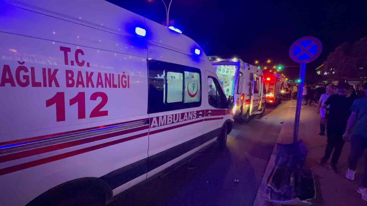 Batman’da sivil polis aracına otomobil çarptı: 5 yaralı