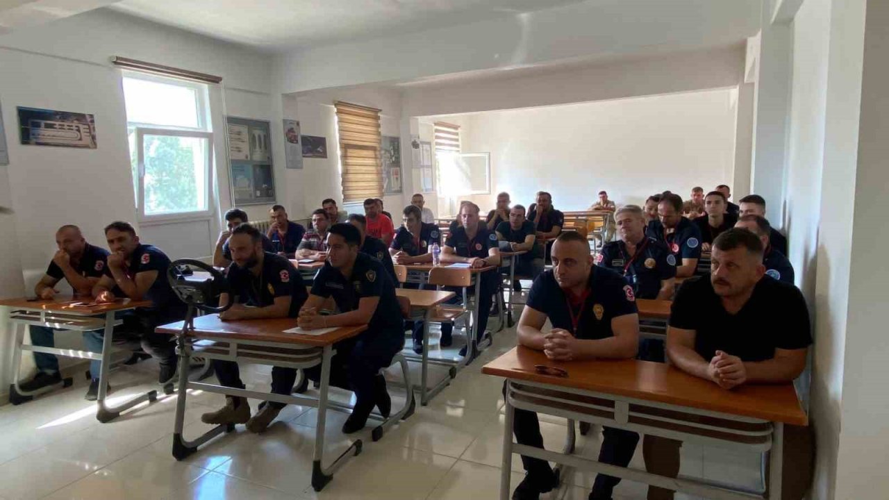 İtfaiyecilere ileri sürüş teknikleri eğitimi