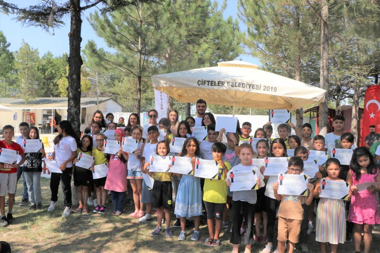 Çifteler ‘de yaz okulu kursları kapanış programı gerçekleşti