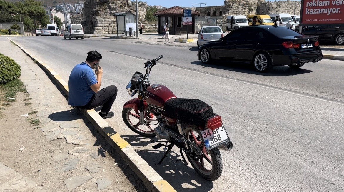 Motosiklet kazası: 1 yaralı