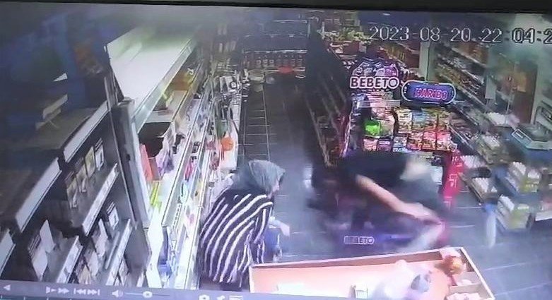 Silahlı saldırıyı önlemeye çalışırken öldürülen Merve’nin vurulduğu anlara ait görüntüler ortaya çıktı