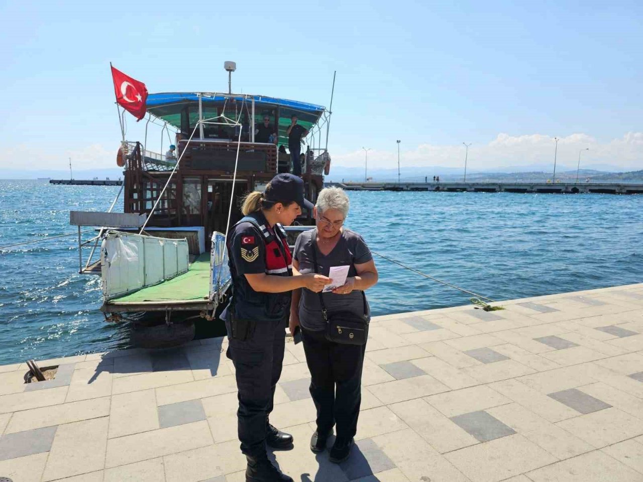 Jandarma ekipleri KADES’i tanıttı