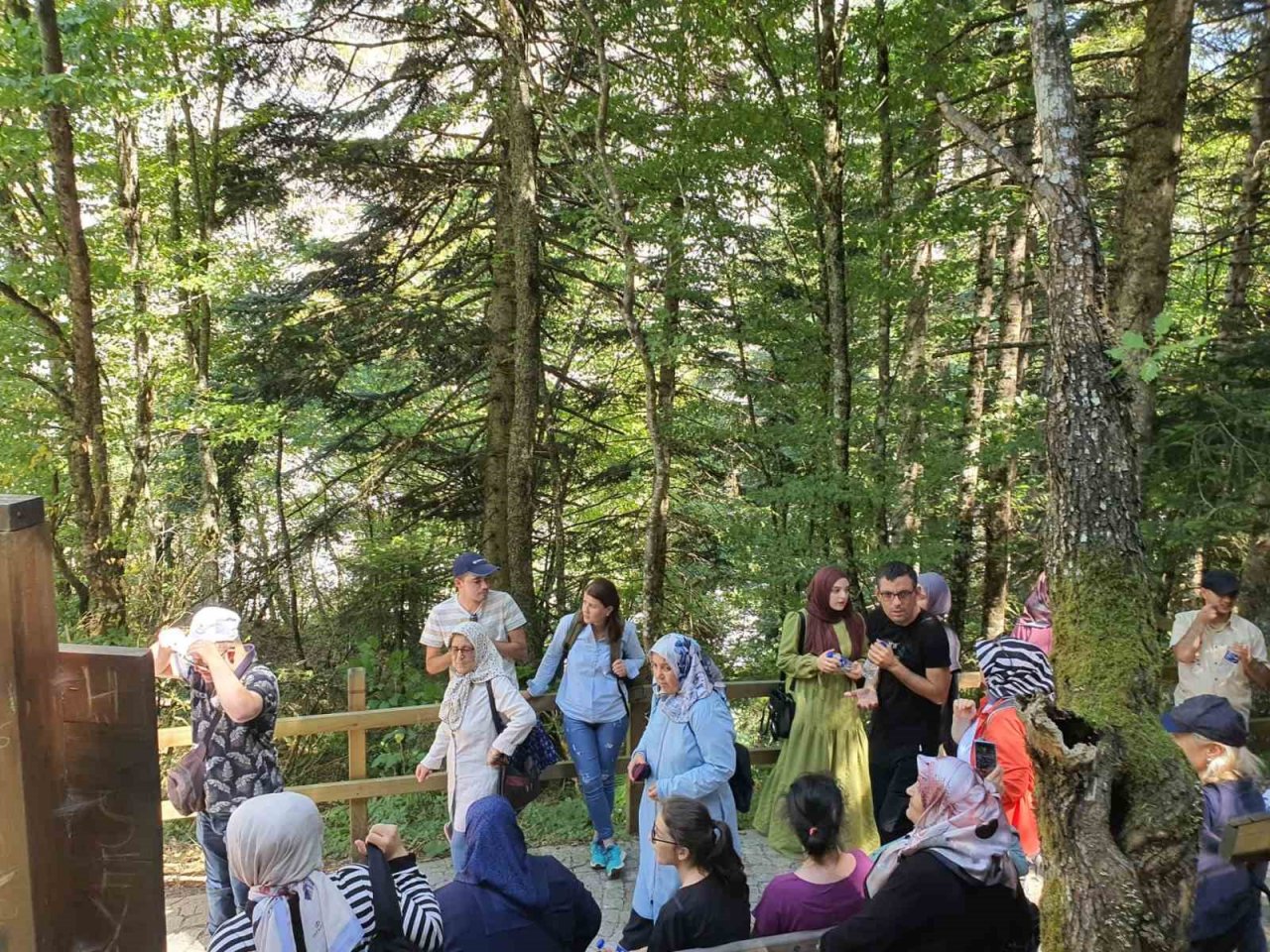 Özel çocuklar doğa harikası Valla Kanyonunu gezdi