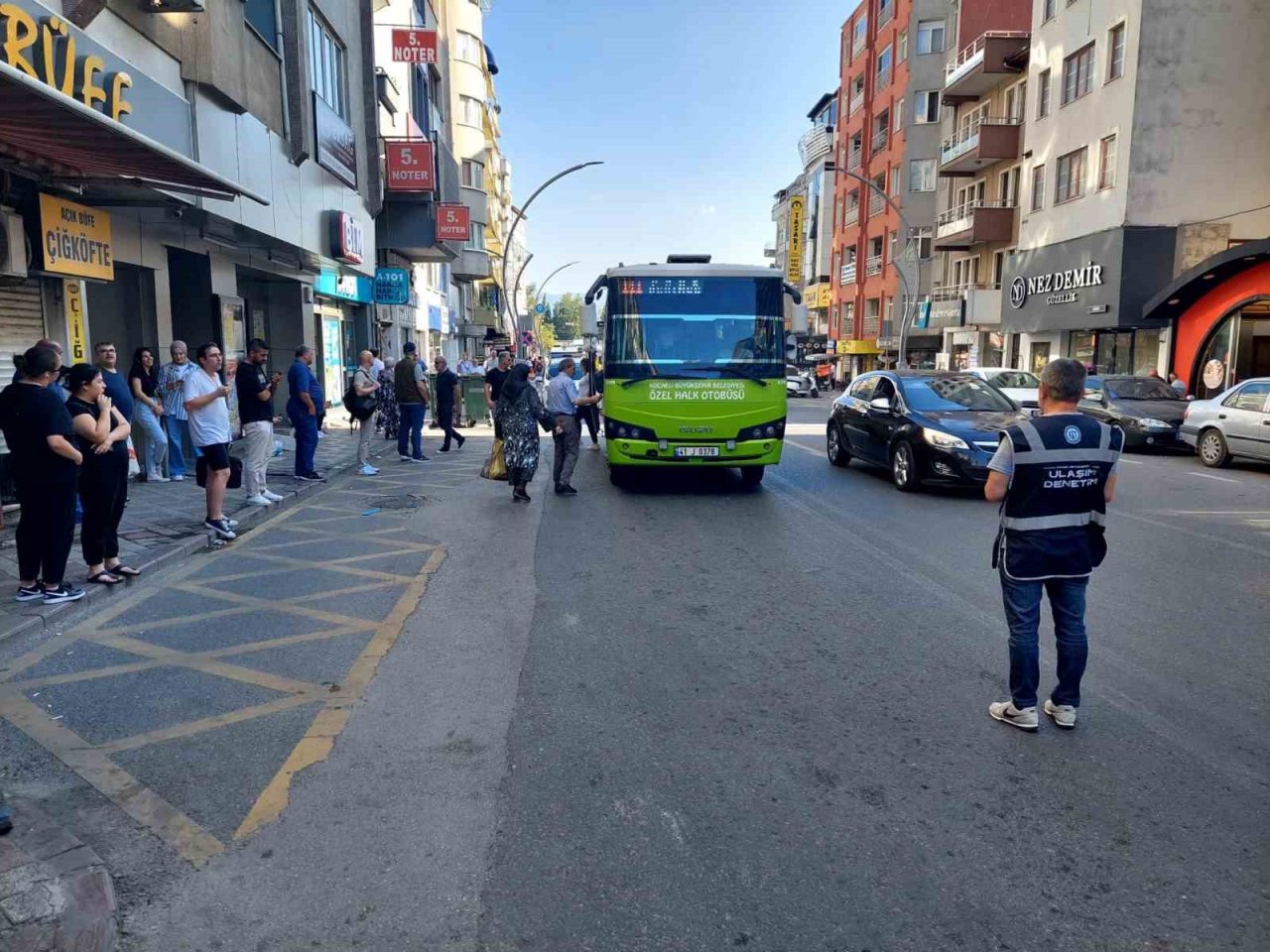 Toplu taşıma araçlarına denetim