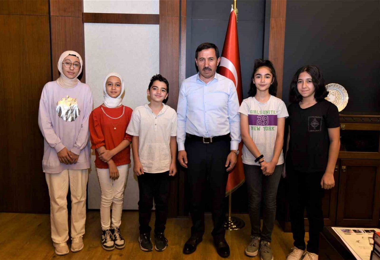 Karatay Kültür ve Sanat Akademisi öğrencileri Başkan Kılca ile buluştu