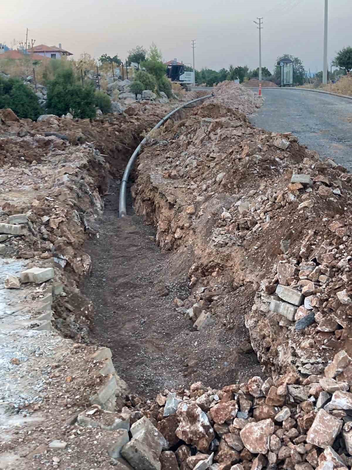 Menteşe Denizova bölgesinde ek içme suyu projesi