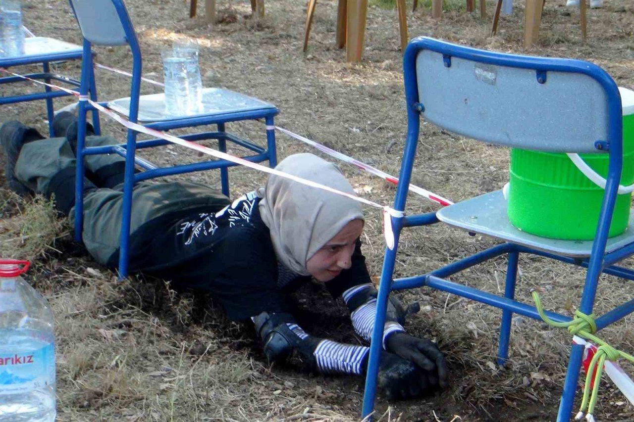 UMKE gönüllülerine komando eğitimi