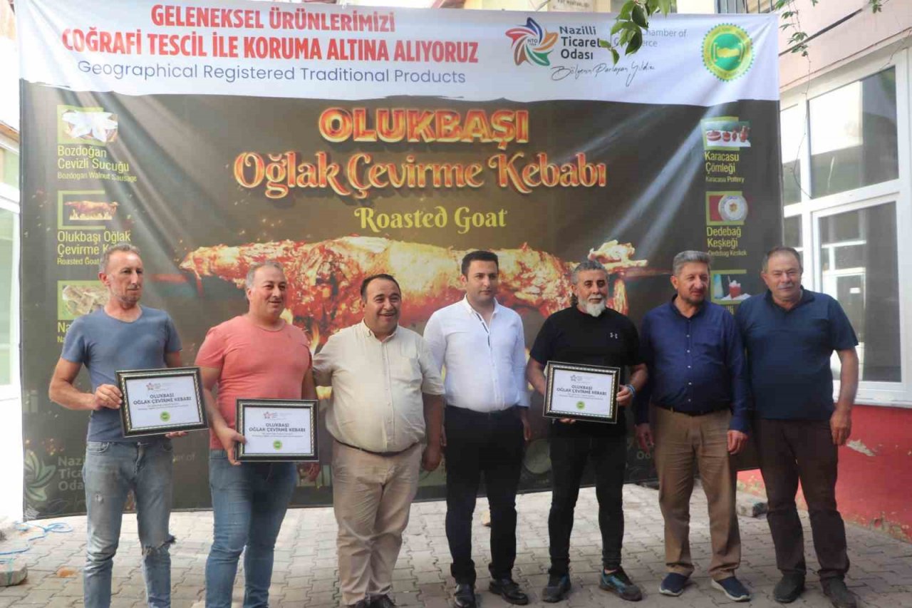 Bozdoğan Olukbaşı Oğlak Çevirme Kebabı, coğrafi işaretine kavuştu