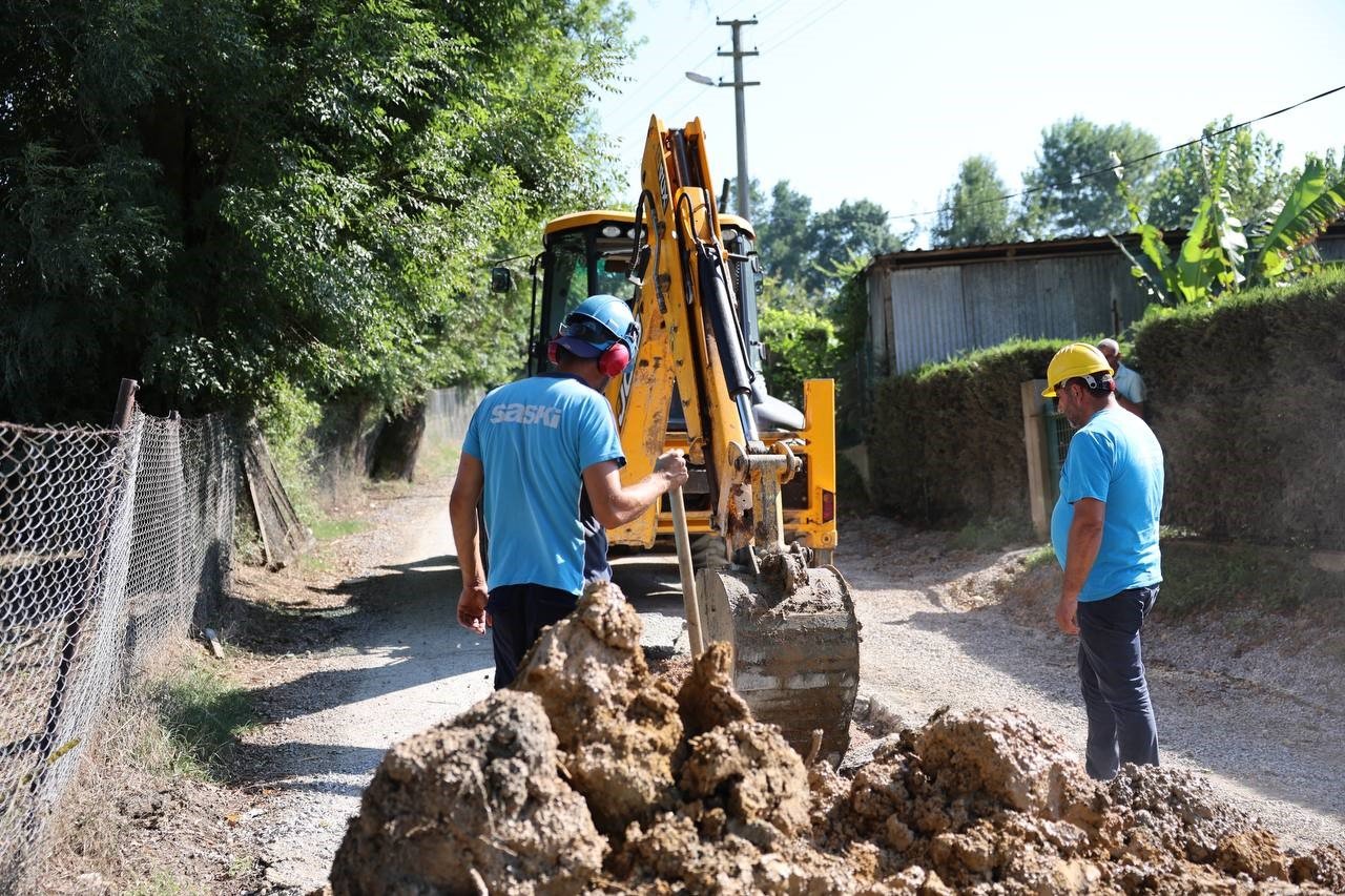 O mahalledeki 4 bin metrelik hat yenileniyor