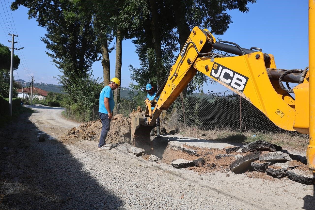 O mahalledeki 4 bin metrelik hat yenileniyor