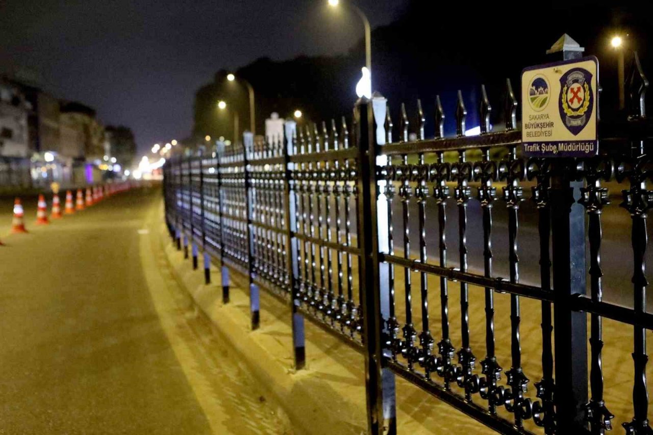 O caddeye plastik bariyerli çözüm