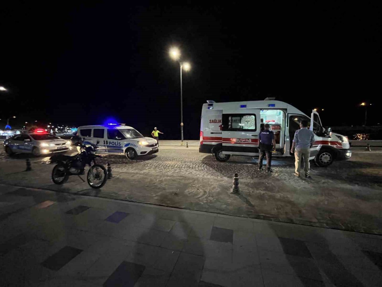 Sinop’ta bıçaklı kavga :1 yaralı